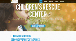 Desktop Screenshot of childrensrescuecenter.com
